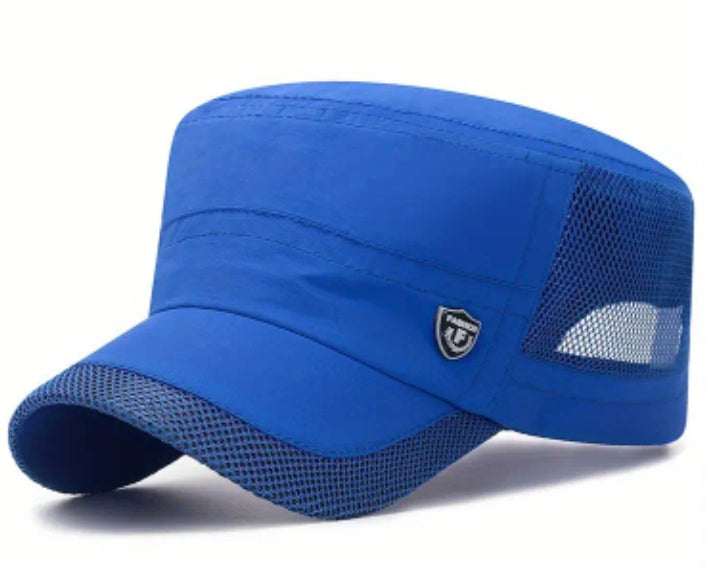 Cotton/Mesh Breathable Military Hat