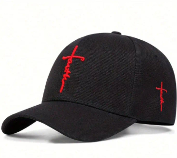 Faith Embroidered Baseball Cap