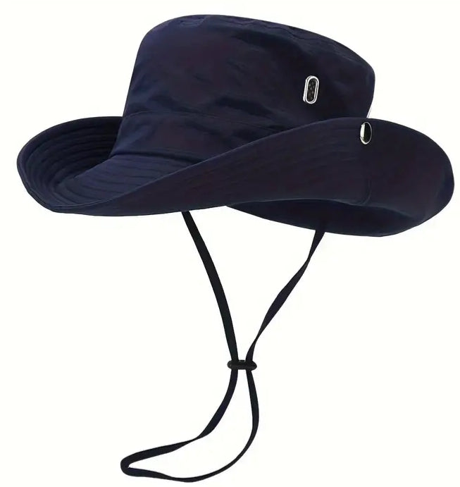 Sun Protection Drawstring Hat