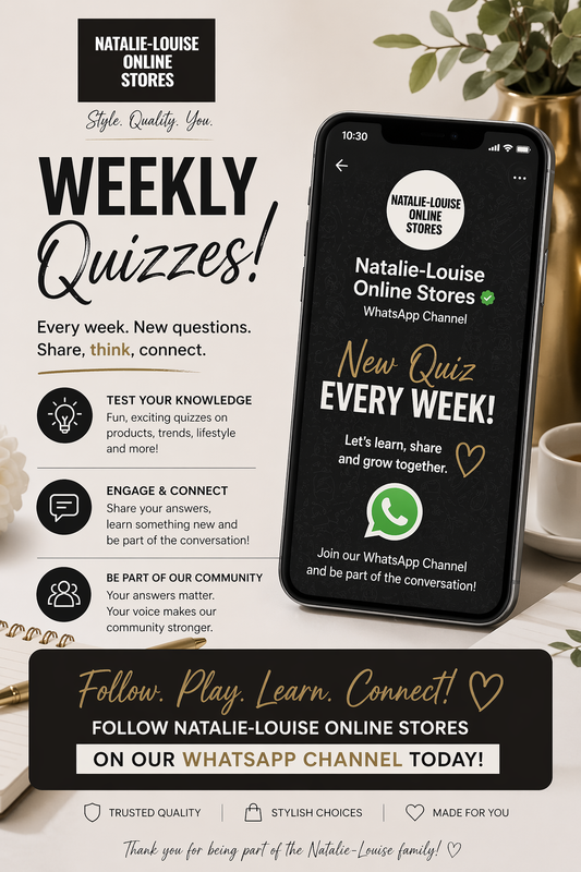 JOIN THE NATALIE-LOUISE ONLINE STORES COMMUNITY!