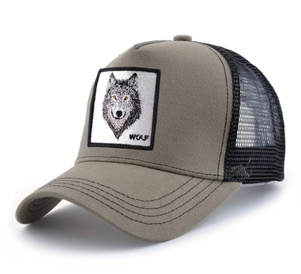 Wolf Trucker Cap