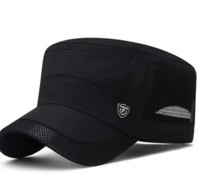 Cotton/Mesh Breathable Military Hat