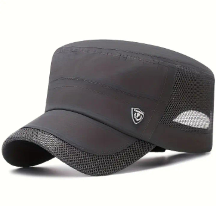 Cotton/Mesh Breathable Military Hat
