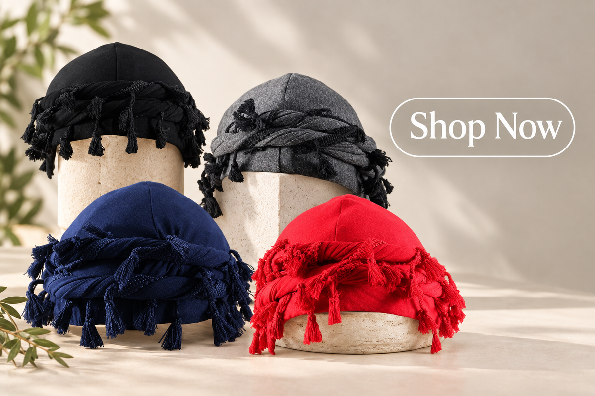 Banner of your Head Wraps collection with "Shop Now" overlay