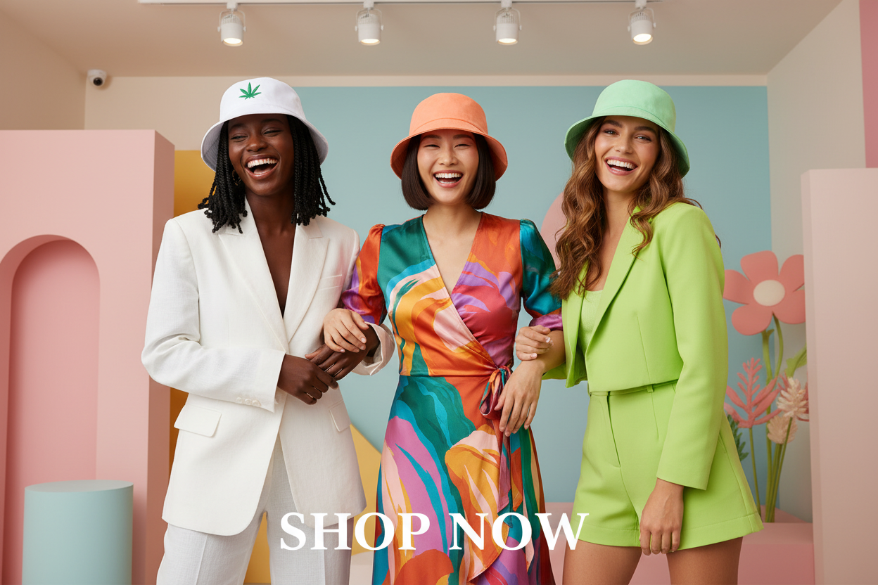 Bucket Hats Banner Ad