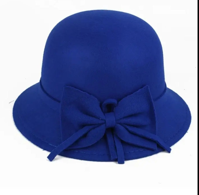 Top Hat w/Bow Decor