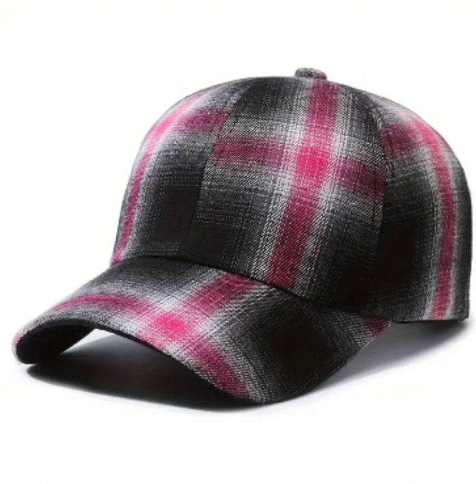 Plaid Baseball Cap