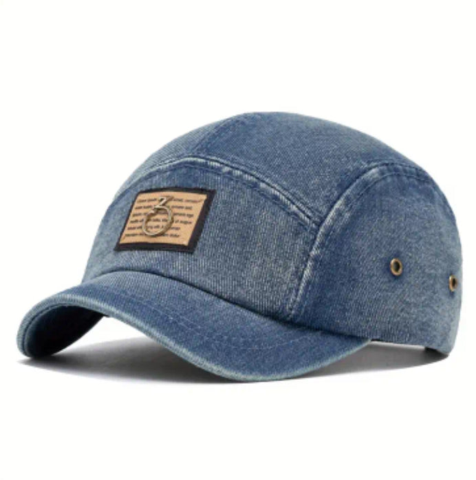 Denim Short Brim Baseball Cap