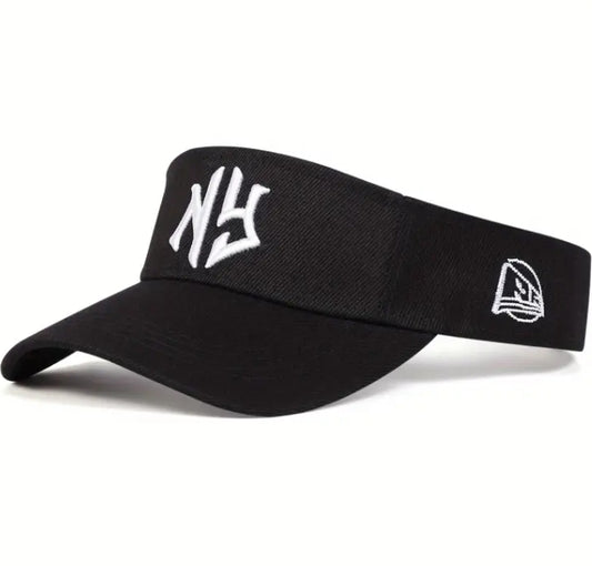 New York Embroidered Visor Cap