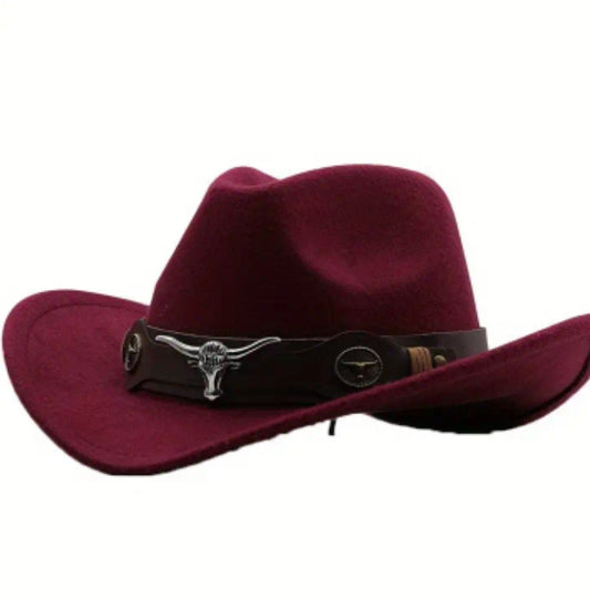 Western Cowboy Hat w/ Shapeable Brim