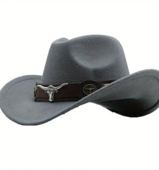 Western Cowboy Hat w/Shapeable Brim