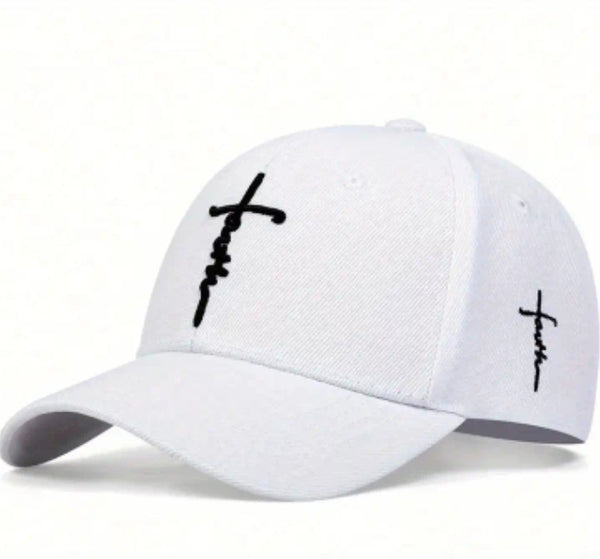 Faith Embroidered Baseball Cap