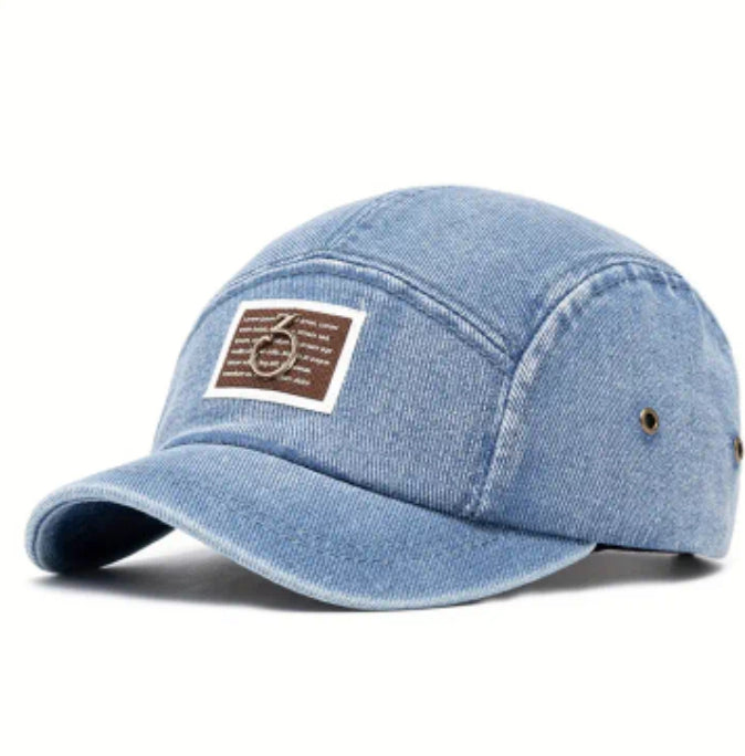 Denim Short Brim Baseball Cap