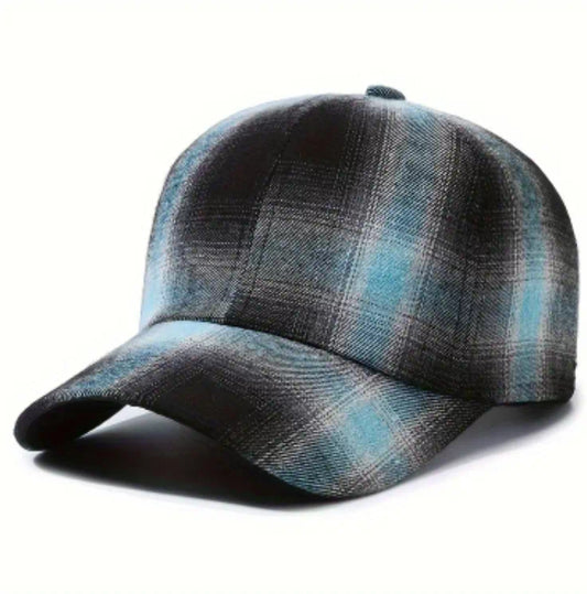 Plaid Baseball Cap