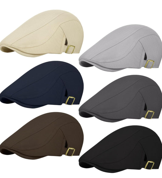 Cotton Assorted Newsboy Caps