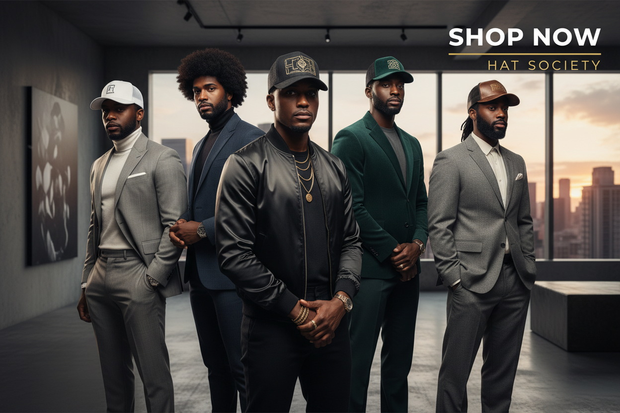 Shop Now Trucker Hat Banner